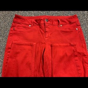 Red maurices jeggings